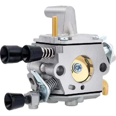 Hippotech Carburateur FS120 avec filtre à air 4134 141 0300 pour débroussailleuse Stihl FS 120 FS200 FS250 FS300 FS350 FR350 Débroussailleuse + Kit de conduite de carburant