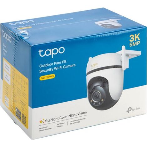 Überwachungskamera TP-Link TAPO C530WS V2 2880 x 1620 Pixel Drehung