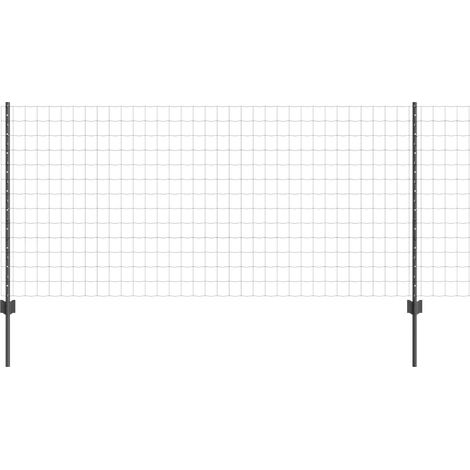 Maison Exclusive - Geschweißter Drahtzaun 10 x 1 m (B x H) PVC-be