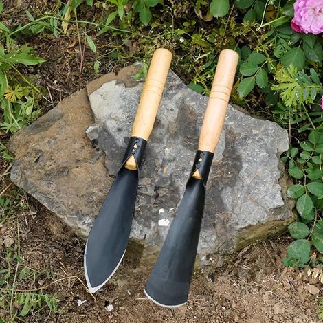 Outil de jardin multifonction – Pelle-bêche, houe en fer (1/5)