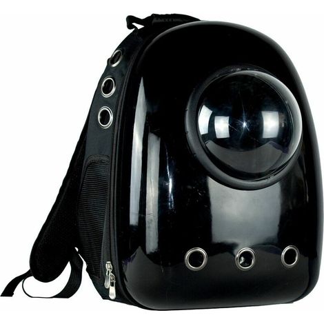 Pet Space Backpack Outing Portable Pet Bag Respirant Cat Bag Dog Backpack Pet Supplies (Noir)