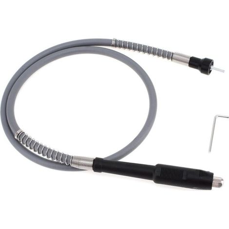 Rallonge flexible pour perceuse – Adaptateur universel avec mandrin sans clé – Matériau conduit sebific – Pour gravure et polissage (1/5)