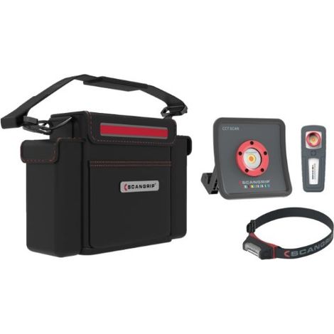 SCANGRIP Kit DETAILING ESSENTIAL KIT DI ILLUMINAZIONE ESSENZIALE PER DETTAGLI EFFICACI E CORRISPONDENZA DEI COLORI