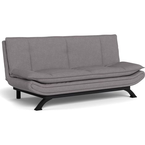 Sofá-cama Norsica 279, Gris claro, 0, 91x196x98cm (1/5)