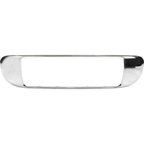 Toivize Moulure de bordure de plaque d'immatriculation de pare-chocs arrière chromée 51129804577 pour Cooper Base Countryman R60 2010-2016 (1/5)