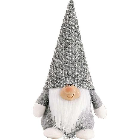 Chapeau Rayé De Noël, Bonnet De Père Noël, Poupée, Ornement Suspendu Pour Sapin De Noël, Décoration De Maison Q (1/5)