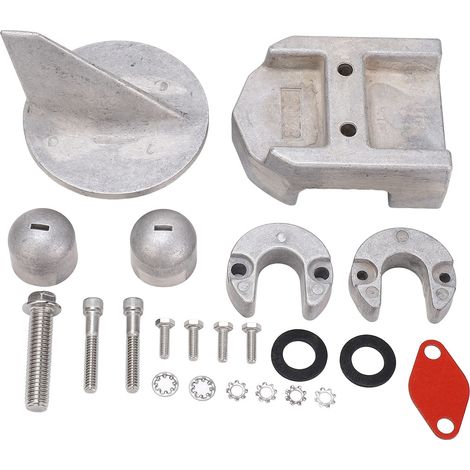 Kit d'anodes aluminium 888756Q02 set remplacement pour MerCruiser MR Alpha One 1984‑1990 (1/5)