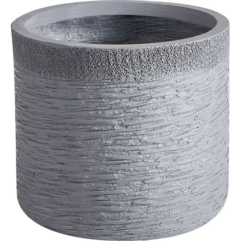 Plant Pot SAMOS 26 cm Grey