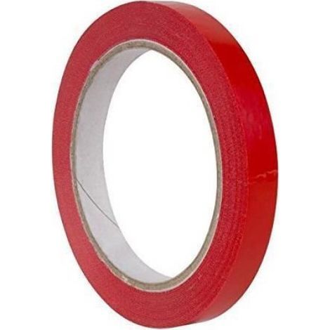 Verpackungsklebeband – 12 mm x 66 m – Rot – PVC – Mehrzweck (1/5)