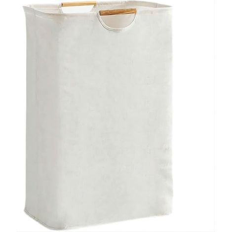 Panier à linge sale 60L Panier à Linge en Tissu, Grand panier à linge sale pliable Capacité Panier à linge avec poignée, Le panier à linge permet de ranger tous types de vêtements (XL) (1/5)