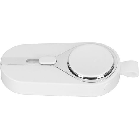Power Bank Portable Mini 2000mAh pour Montre IOS et Téléphone - Clé USB de Secours Blanche avec Porte-Clés (1/4)