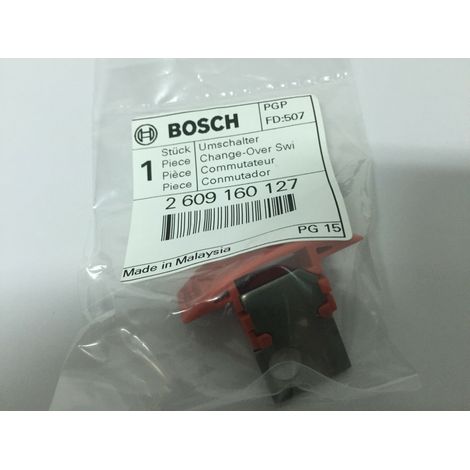 Bosch – Interrupteur de rechange 2609160127 – Pour outils électroportatifs – Matériaux de haute qualité – Compatibilité garantie