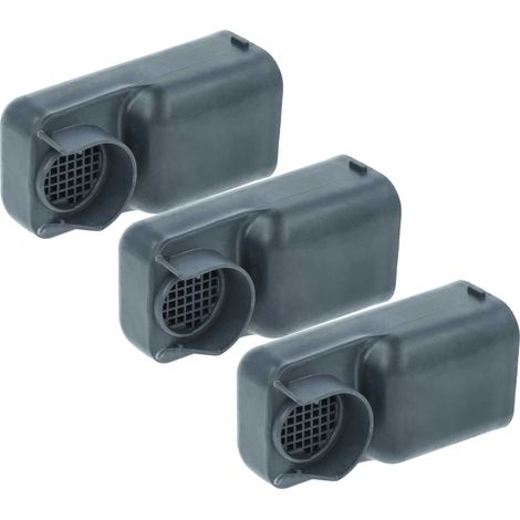 vhbw 3x filtro sostituisce Liebherr 744069900 per frigorifero - Filtro ai carboni attivi