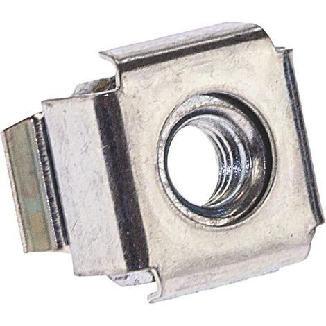 Écrou-cage, Acier, M5, Découpe panneau 9.53 x 9.53mm ( Prix pour Sachet de 50 )