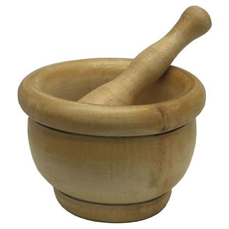 Mortero de cocina Fackelmann Madera