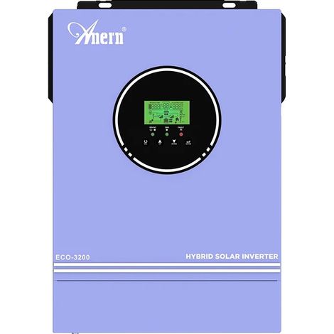 Onduleur solaire hybride, gestion intelligente de la batterie, haute puissance de sortie, 3.2KW SANS WIFI 24V, 220-240V (1/2)