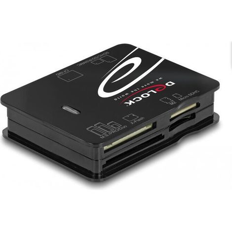 Lector de tarjetas USB 2.0 Compact Flash / SD / Mi (1/4)