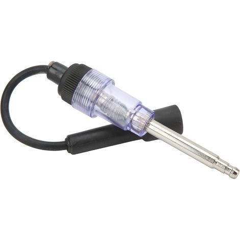 KIMISS Testeur D'étincelles de Voiture, Testeur de Bougies D'allumage Détecteur de Système D'allumage en Ligne Galvanoplastie Universelle pour Moteur de Voiture. (1/5)