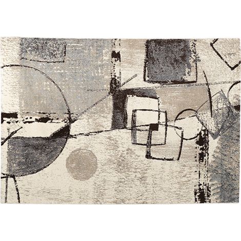 Tappeto Decora 60×110 cm – polipropilene frisée grigio – GRI003