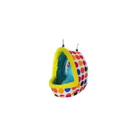 Oiseau Suspendu Hamac Hiver Chaud Perroquet Nid Maison Lit en Peluche Câlin Animal Grotte Hamac Jouet pour Conure Inséparable Perruche Perruche Cockatiel Cage Accessoire (1/3)
