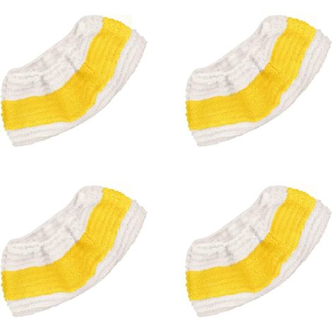 4 Stück Ersatz-Mikrofaser Handdüse Tuchset Kompatibel für Kärcher easyfix SC 1, SC 2, SC 3, SC 4, SC 5 Dampfreiniger