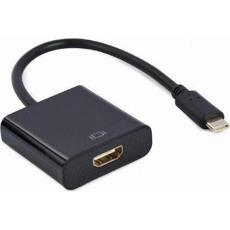 CABLE ADAPTADOR USB TIPO-C A HDMI 4K 60HZ 15 CM NEGRO (1/2)