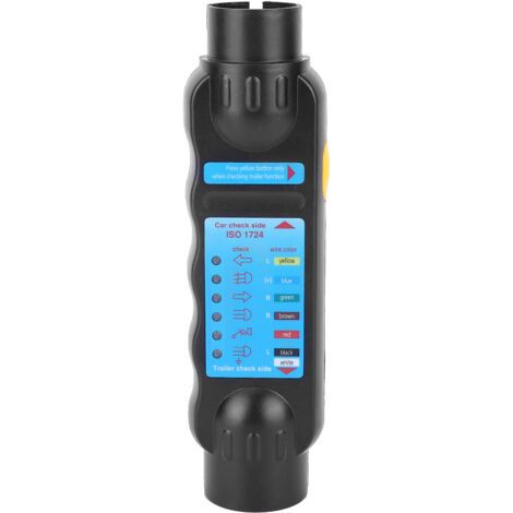 Testeur de prise de courant pour camion et remorque, outil de test de résistance de circuit lumineux 12 V (1/5)