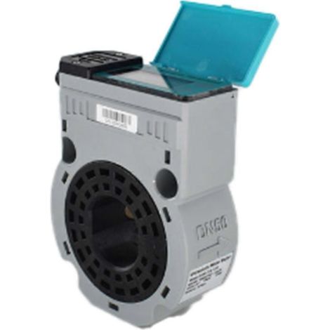 Compteur d'eau à ultrasons alimenté par batterie DN50 RS485, débitmètre d'eau numérique IP68, type sandwich (1/5)