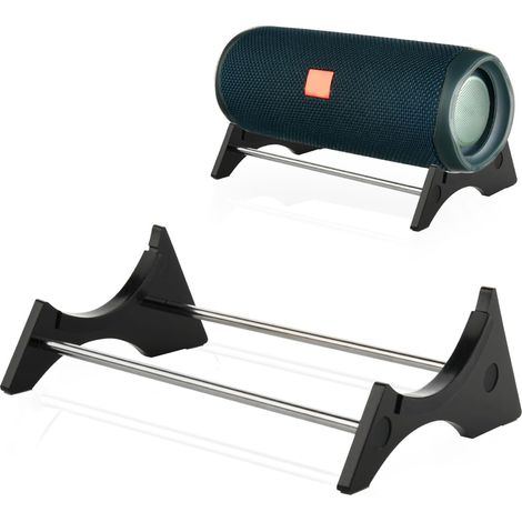 Tischständer kompatibel mit JBL Flip 4/Flip 5/Flip 6 Lautsprechern, Acryl-Tischständer für JBL Flip 4/5/6 Lautsprecher (schwarz)