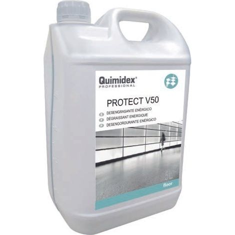 LIMPIADOR DESENGRASANTE PROTEC V50 5L QUIMIDEX 602020