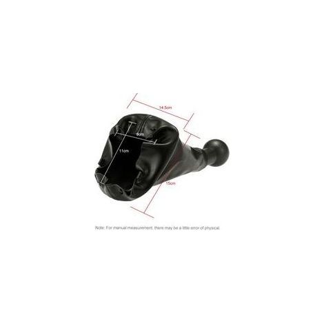 Kit de remplacement en cuir pour pommeau de levier 5 vitesses – compatible PEUGEOT 207, 307, 406 – livré avec guêtre (1/5)
