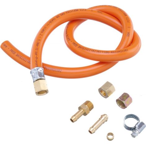 Ensemble de tuyaux de gaz Bake-, Grill- et Roast-master - 81x3xH3 cm - Hendi