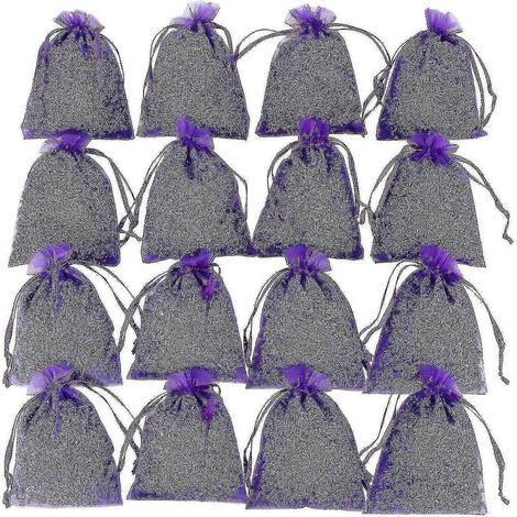 Sachets de lavande séchée naturelle, fleurs séchées, 25 pièces - aespa (1/5)