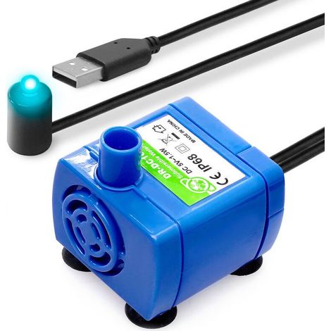 Mini-Tauchpumpe 1,5 l/h, DR-DC160 W, USB DC 5V, Wasserspender für Haustiere, Wasserpumpen (1/4)