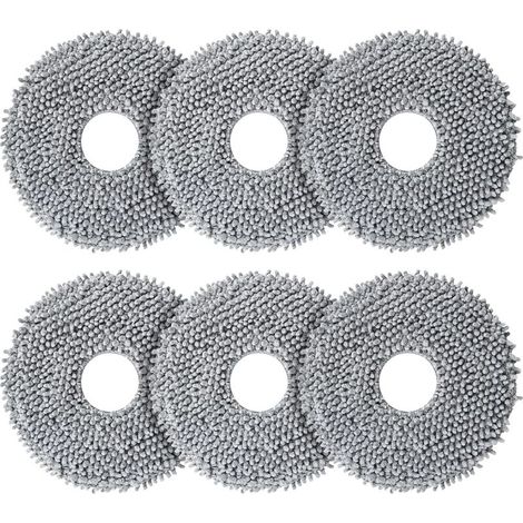 6er-Pack Ersatzbürsten für Roborock Saros 10R / Q Revo / Qrevo MaxV / Qrevo Master / Qrevo Slim / Qrevo Pro / Qrevo S / Qrevo Curve Roboterstaubsauger FLITI (1/4)