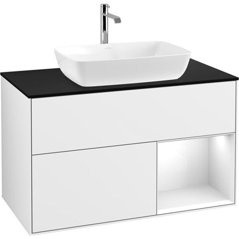 Villeroy & Boch F782GFGF Waschbeckenunterschrank Finion F78 (1/2)