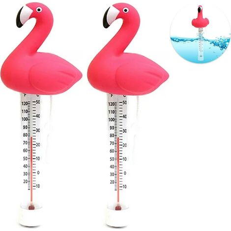 Thermomètre de piscine flottant accessoires température l'eau avec ficelle pour extérieur et intérieur 2 (1/5)