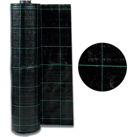 TELO PER PACCIAMATURA H. cm 105 x 100 mt - nero