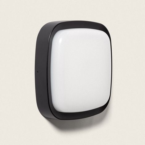 Applique da Parete per Esterni LED 12W Quadrata Nero Beilen Nero