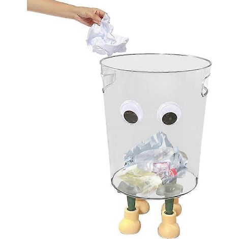 Poubelle transparente, petite poubelle, mini poubelle (1/5)