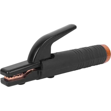 Support D'électrode de Soudage, Pinces de Serrage en Cuivre Anti-Brûlure éPaissies Pour Le Soudage éLectrique, Pince d'électrode du poste de soudage ARC Welder 22.8cm 500A (1/5)