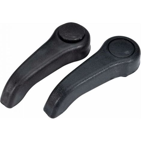 2pc Poignées de Réglage de siège Avant Noir pour Renault Clio 2 (1/4)