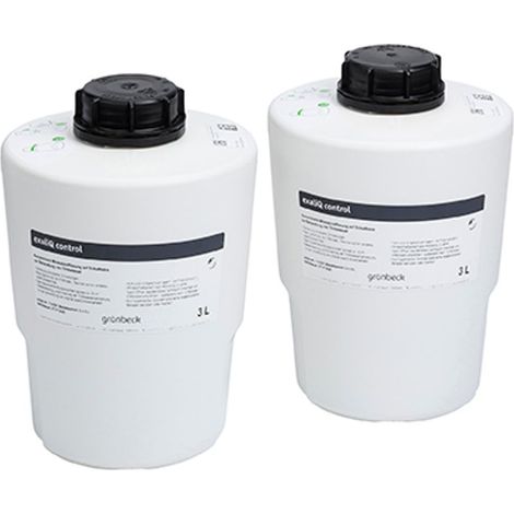 Grünbeck Solución mineral exaliQ control 2 x 3 litros botella, 114031