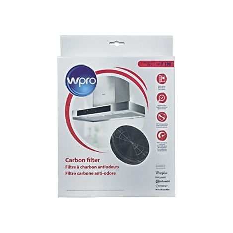Filtro a carbone rotondo tipo 196 (al pezzo) - Cappa aspirante - WHIRLPOOL - 510538015250041712