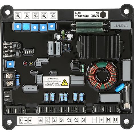 Accessoires de générateur, panneau de régulateur de tension automatique AVR pour 1 et 3 phases (1/5)