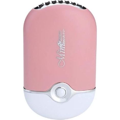 Mini Climatiseur Portable - ZGEER - ROSE - USB Rechargeable - Léger 180g - Silencieux 60dB Rose (1/4)