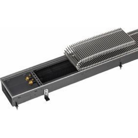 KM Bodenkanalheizung NK 182 Roll-Rost Alu natur elox. 182x120x3800 - 7738318373 von Buderus