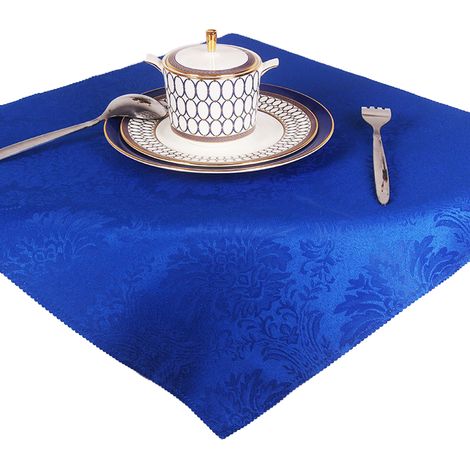 Serviette En Tissu - 48x48 Cm - Polyester - Pour Repas Familiaux Banquets Et Événements - Lot De 10 (1/5)