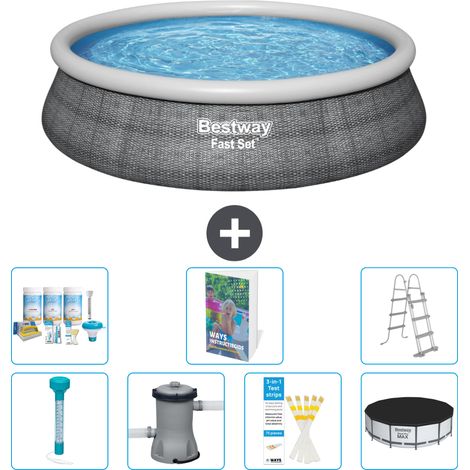 Bestway Bestway Fast Set Ronde - 457x107 cm - 8-pièces S400 (1/5)