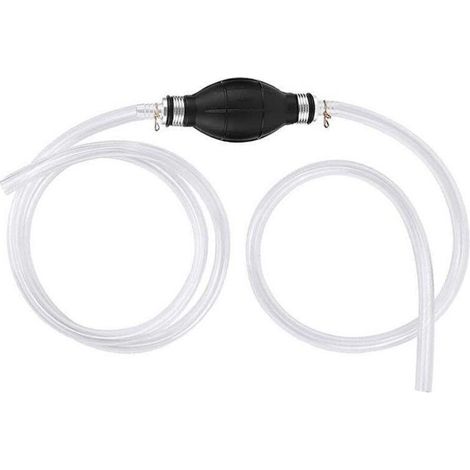 [NEVER USED] Manual Water Transfer Pump Siphon Fuel Transfer Car for Solvent, Gasoline, Water Line, Liquid, Diesel, Gas with 2M Total Hose